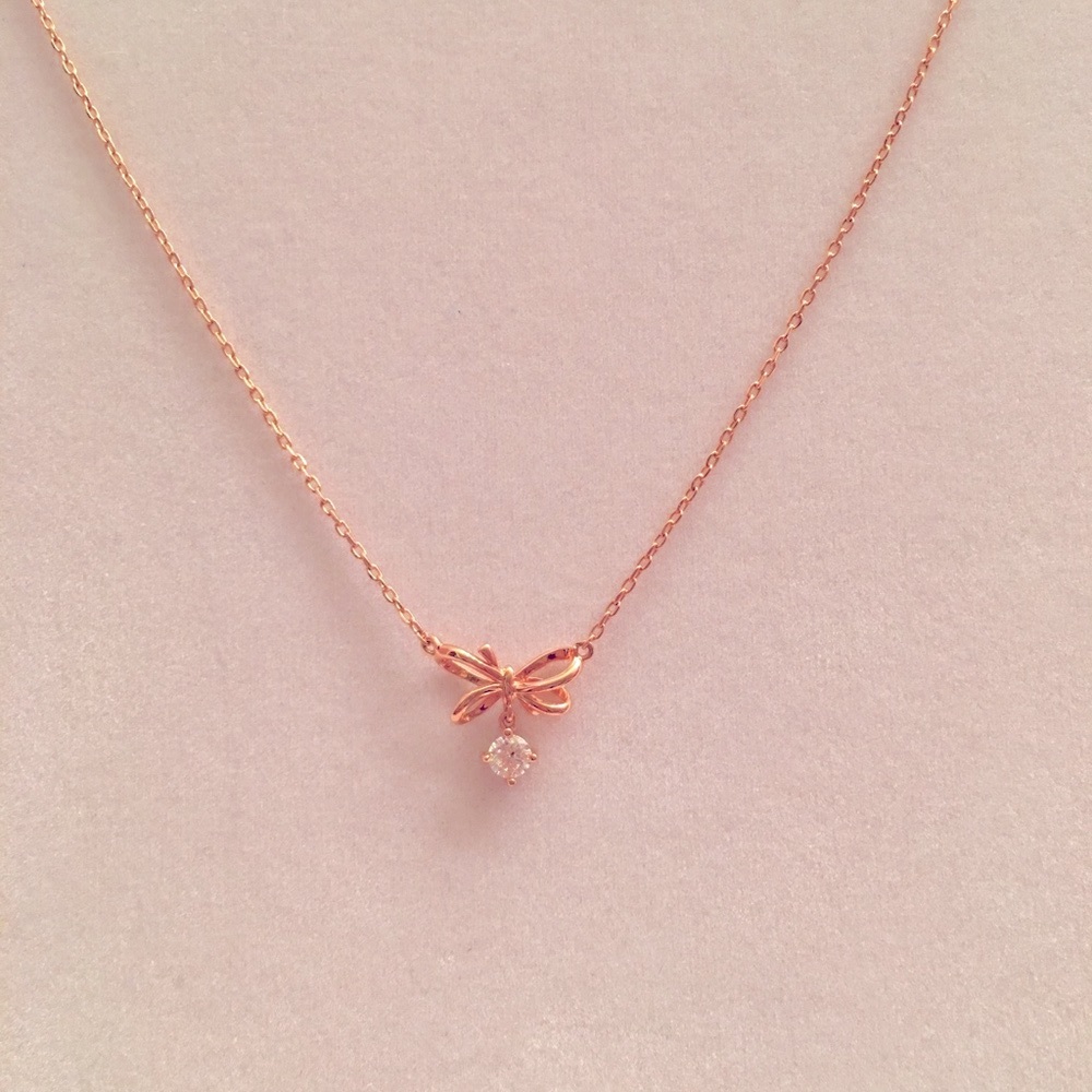 18kt Rose gold plated choker/necklace. Brand New. - Picture 2 of 6